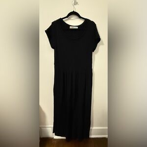 Free People Beach Black Maxi Dress XL